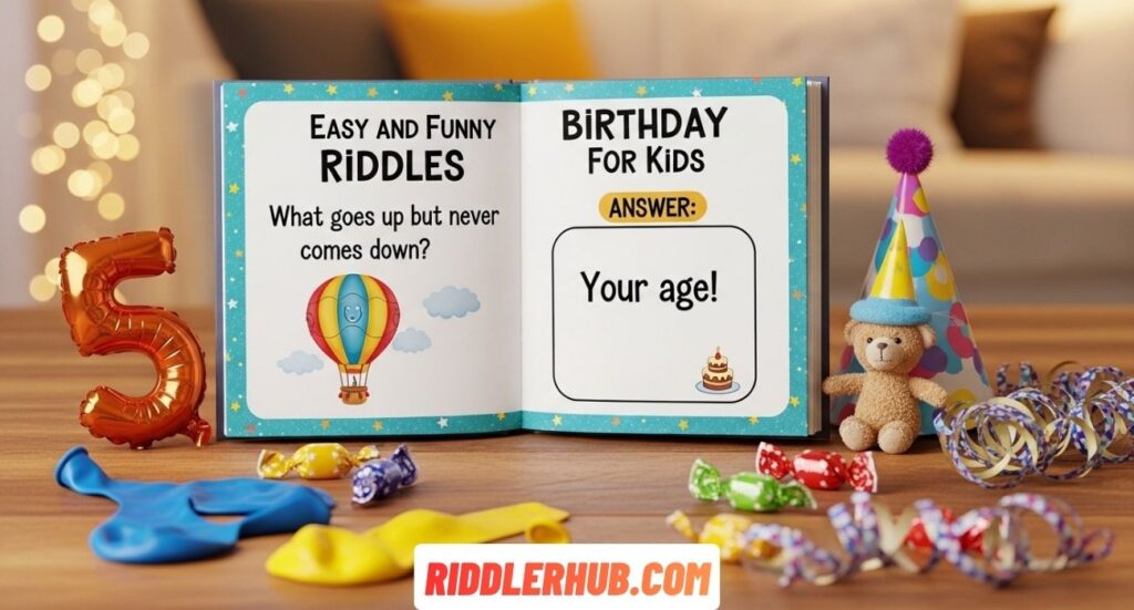Easy And Funny Birthday Riddles For Kids