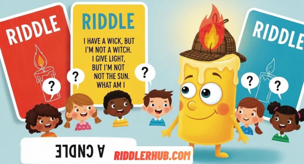 Easy And Funny Candle Riddles For Kids