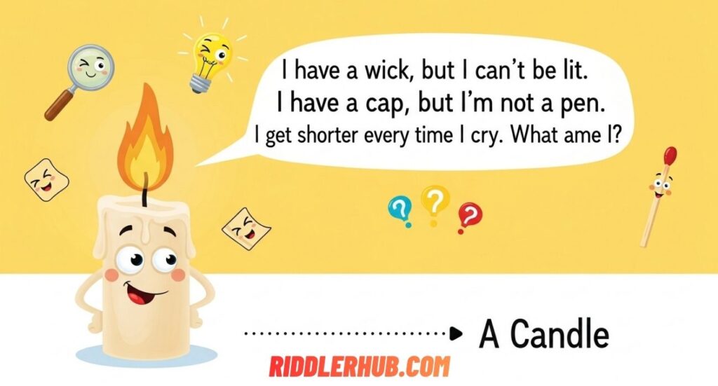 Easy And Funny Candle Riddles For Kids