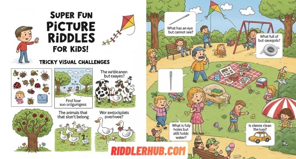 Super Fun Picture Riddles For Kids