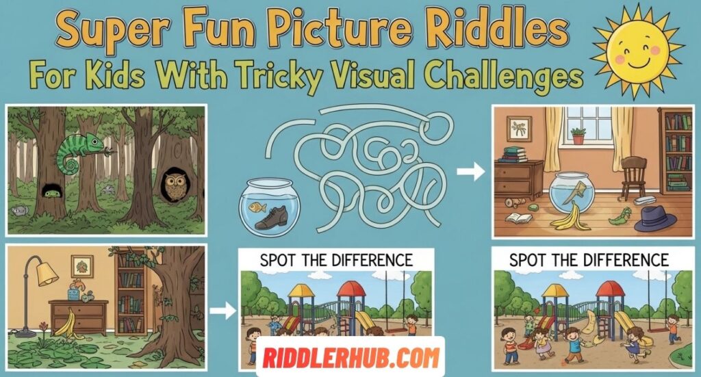 Super Fun Picture Riddles For Kids