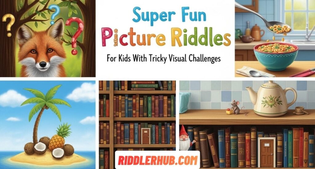Super Fun Picture Riddles For Kids
