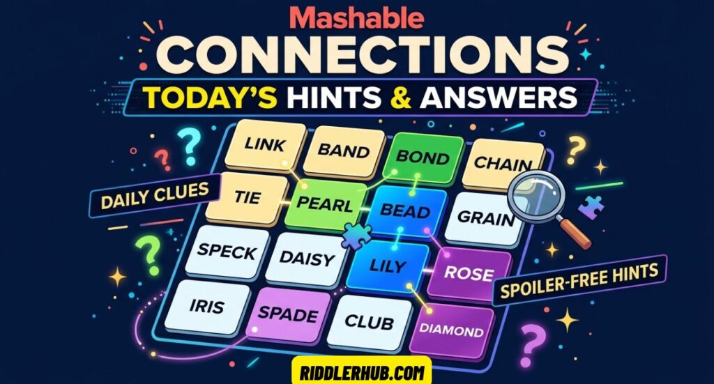 Mashable Connections Hint Today