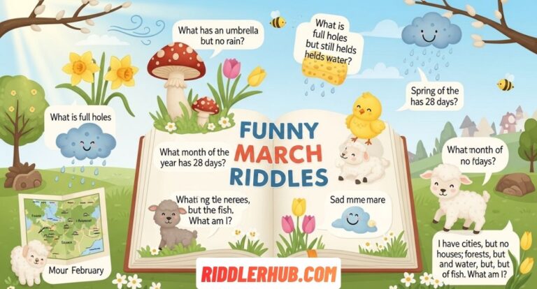Funny March Riddles For Kids