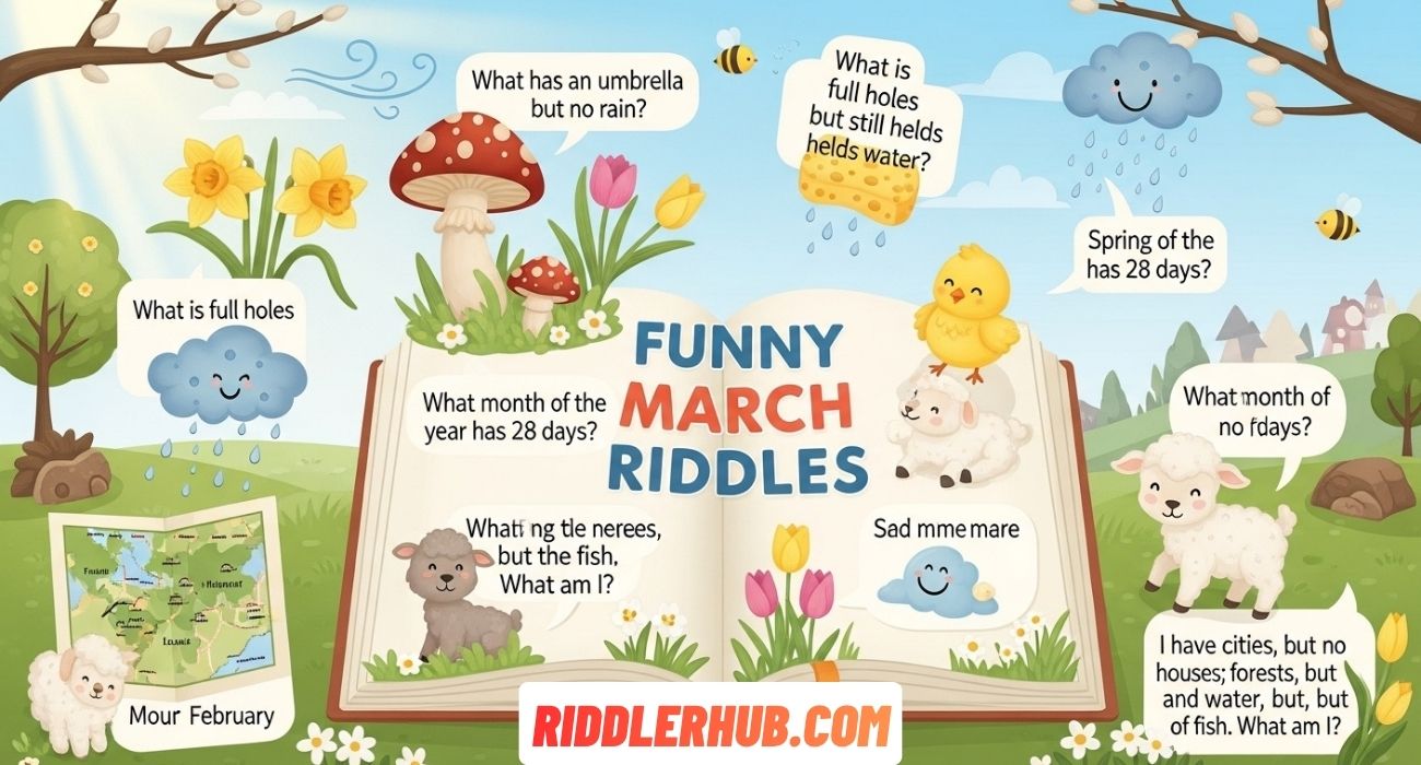 Funny March Riddles For Kids